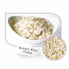 Drum Dried Brown Rice Flake Powder